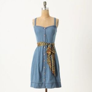 Anthropologie denim dress